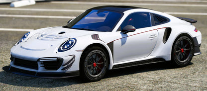 (Debadged) Porsche 911 Turbo S Stinger GTR