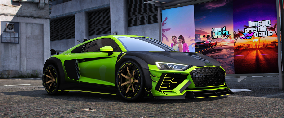 (Debadged) Mansory Audi R8 EVO – The Garage