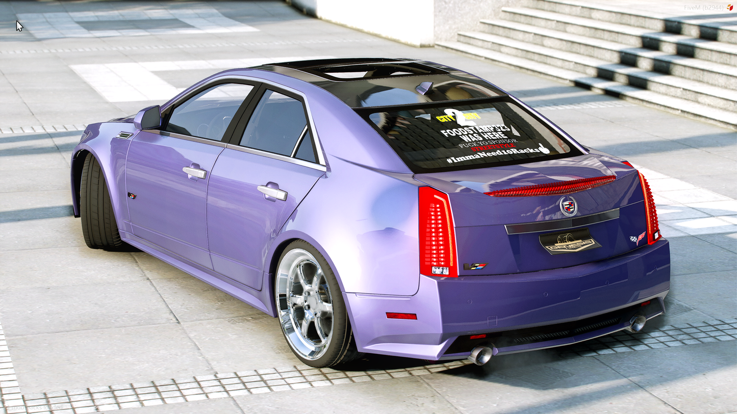 Custom Slideshow Cadillac CTS-V