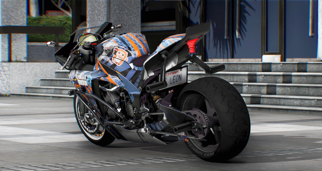 Yamaha YZF-R 1 Shark Design