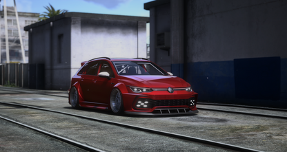 Volkswagen Golf R Estate 2022 (Tuning)