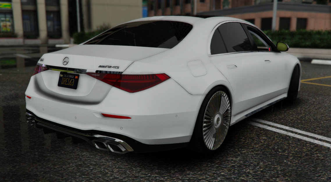 2024 Mercedes S63 AMG (Animation Windows)