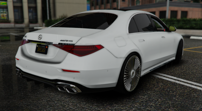 2024 Mercedes S63 AMG (Animation Windows)