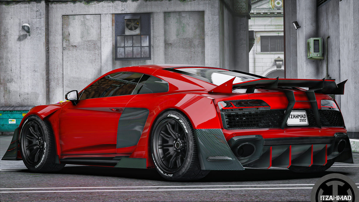 (Debadged) Audi R8 Novitec – The Garage