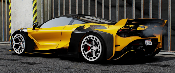 (Badged/Debadged) McLaren 720S Galaxy ZACOE