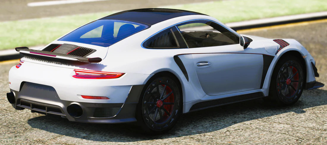(Debadged) Porsche 911 Turbo S Stinger GTR