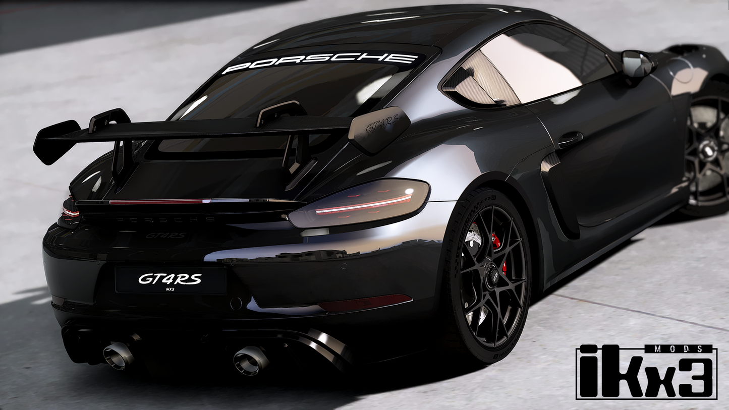 Porsche 718 Cayman GT4 RS Weissach Package 2022