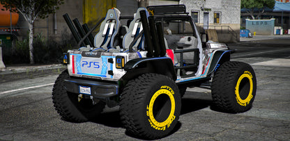 Jeep Trailcat PlayStation 5 God of War [Dinamic Lights]