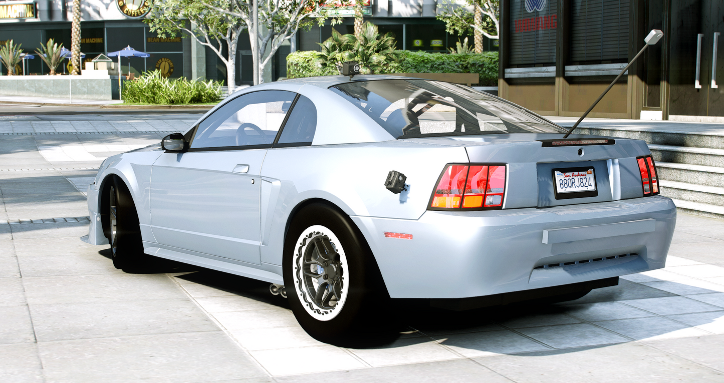 (Debadged) 2001 Ford Mustang SVT Cobra Drag