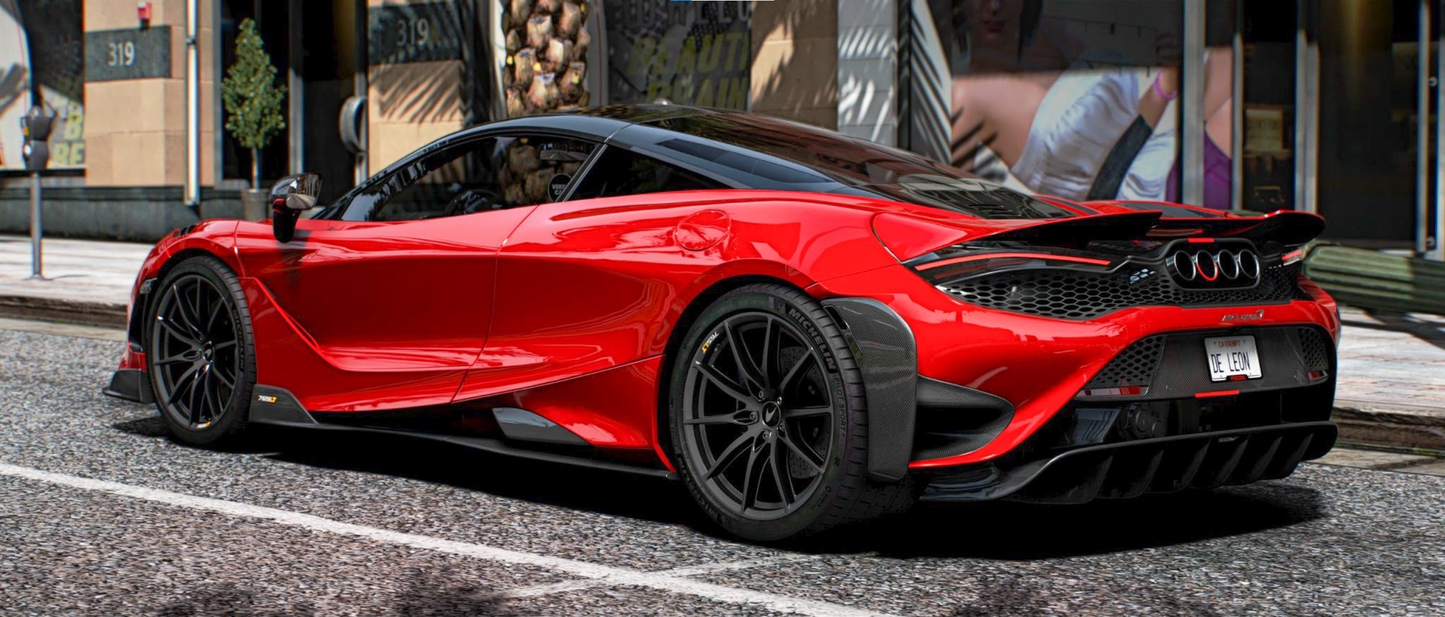 Mclaren 765LT 2021 LEO Unmarked PD