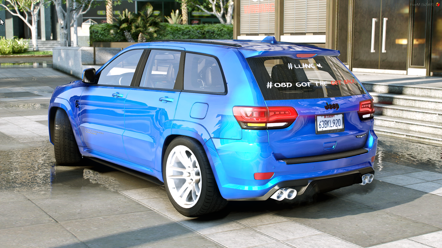 Custom Tuned Jeep Grand Cherokee Supercharged 426 Hellephant Swapped Trackhawk "Jake Hawk"