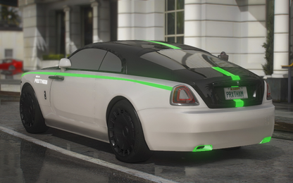 Rolls Royce Wraith With Animated Lights