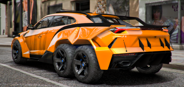 Custom Lamborghini Urus 6x6
