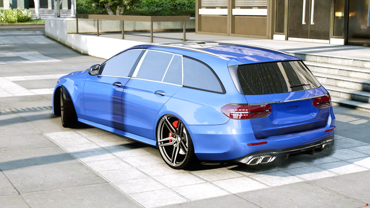 (Debadged) Mercedes-Benz E63S AMG Estate 6 Seater Custom Modified