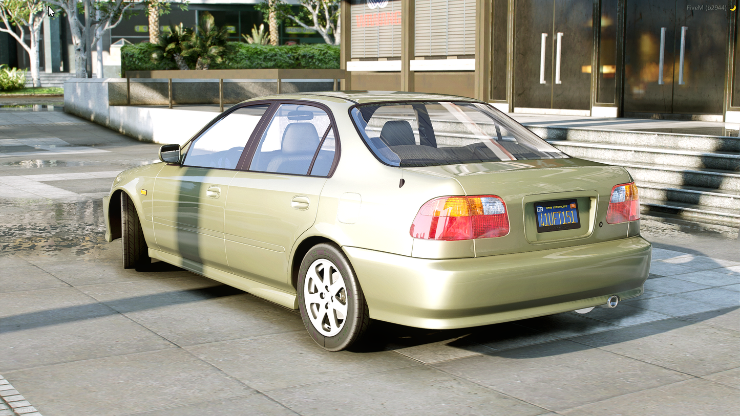 (Debadged) 2000 Honda Civic Ferio SiR – The Garage