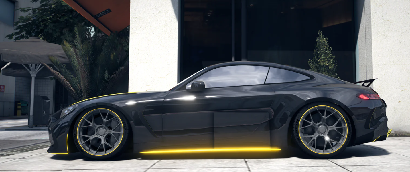 (Lore Friendly) Benefactor Schlagen Coupe (4 Seater + Animated Lights)