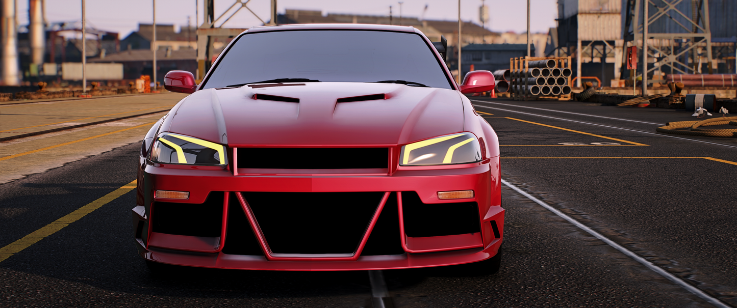 (Debadged) Nissan GTR R34 Ozgun