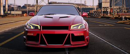 (Debadged) Nissan GTR R34 Ozgun