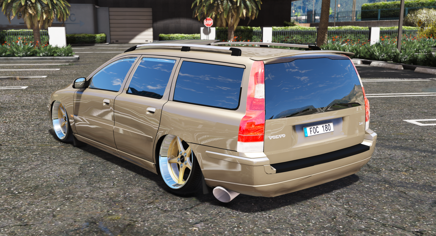 Volvo V70N D5 Animated sunroof | Cent