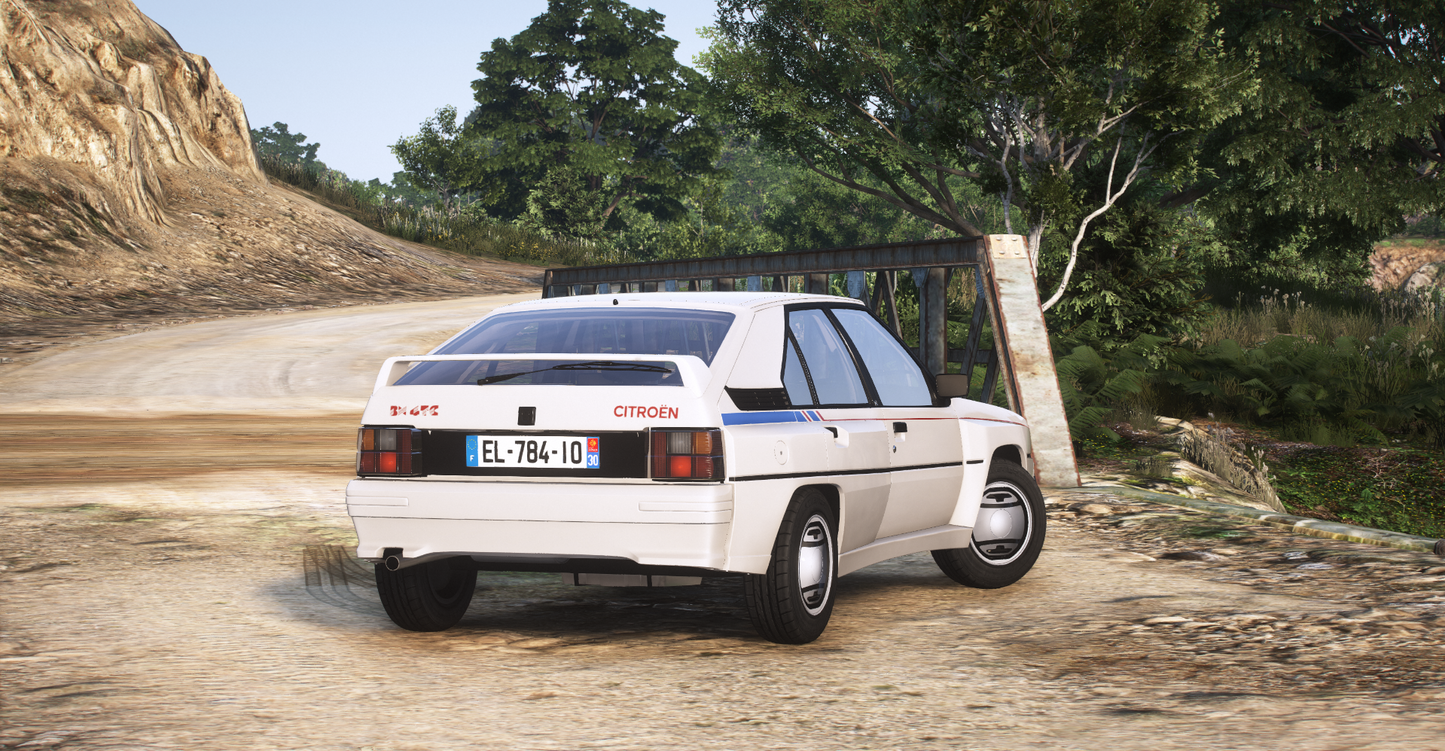 (Badged/Debadged) Citroen BX 4TC 1986 (Tuning + Templated)