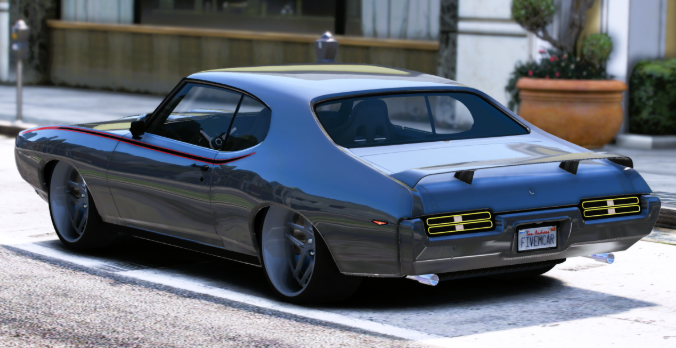 (Debadged) Pontiac GTO 1969 HellRunner