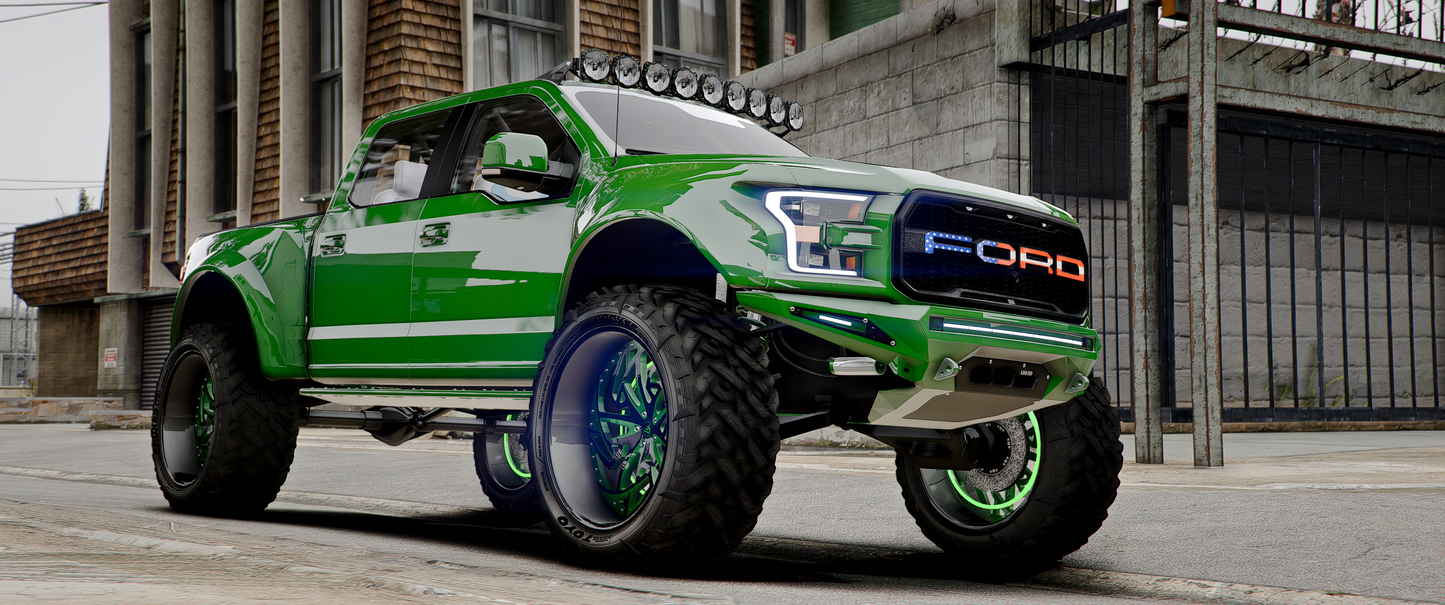 2017 Ford F-150 Raptor SuperCrew Widebody (Unmarked Extras)