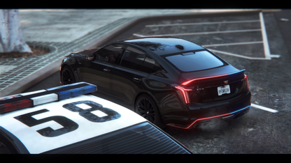 2022 Cadillac CT5V LEO (PD Unmarked) Animation Mirror