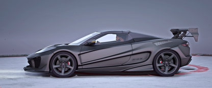 (Debadged) 2023 Chevy Corvette C8 Z06 Abflug [Animation Roof]