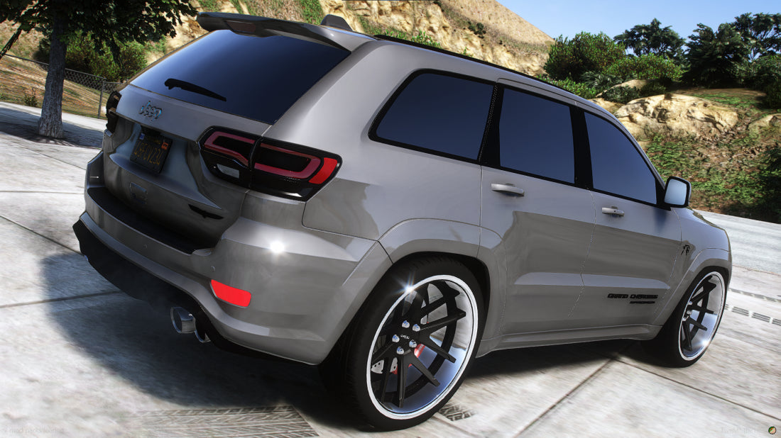 Custom Jeep Trackhawk on Rotiforms