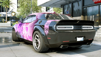 Dodge Challenger O Block Pink