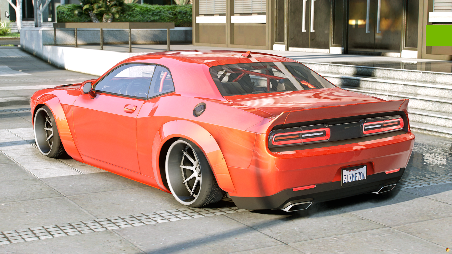 (Debadged) Dodge Challenger WideBody Hellcat