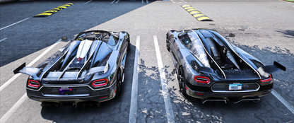 Koenigsegg Agera RS FE VADER vs THOR (Pack)