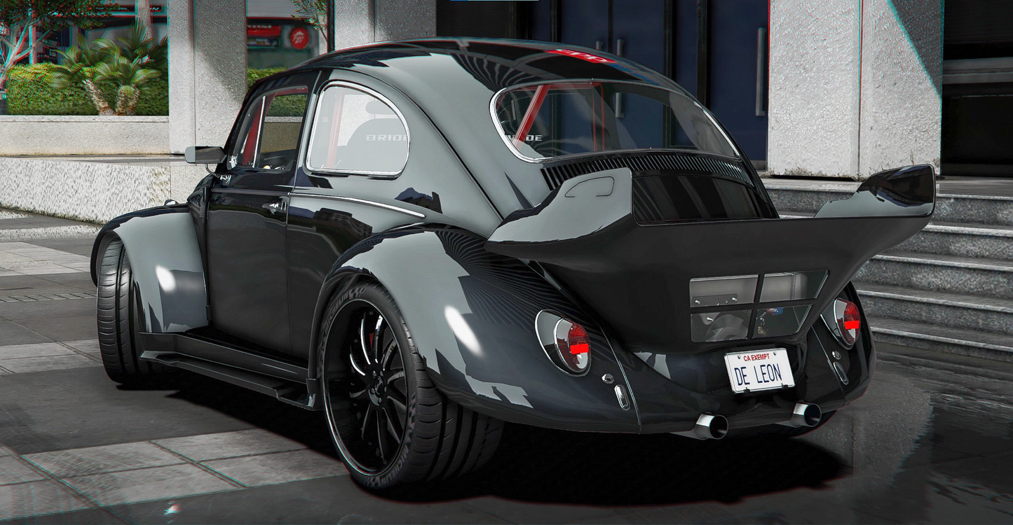 Volkswagen Beetle 1973 Widebody 911 Swap