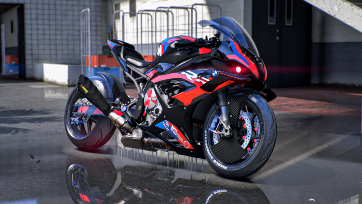 BMW M1000RR Stretched Demon Style