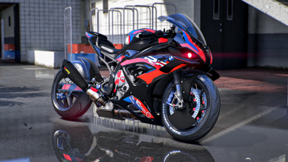 BMW M1000RR Stretched Demon Style