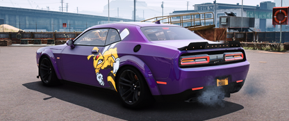 2020 Dodge Challenger Scatpack Widebody (Multiple Livery's And Animated Windows)