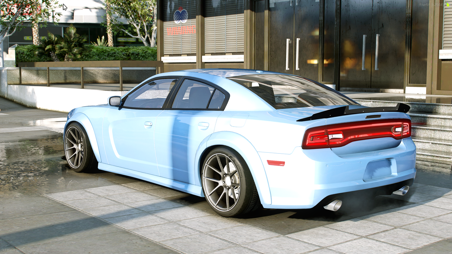 (Debadged) 2012 Dodge Charger Widebody Customs