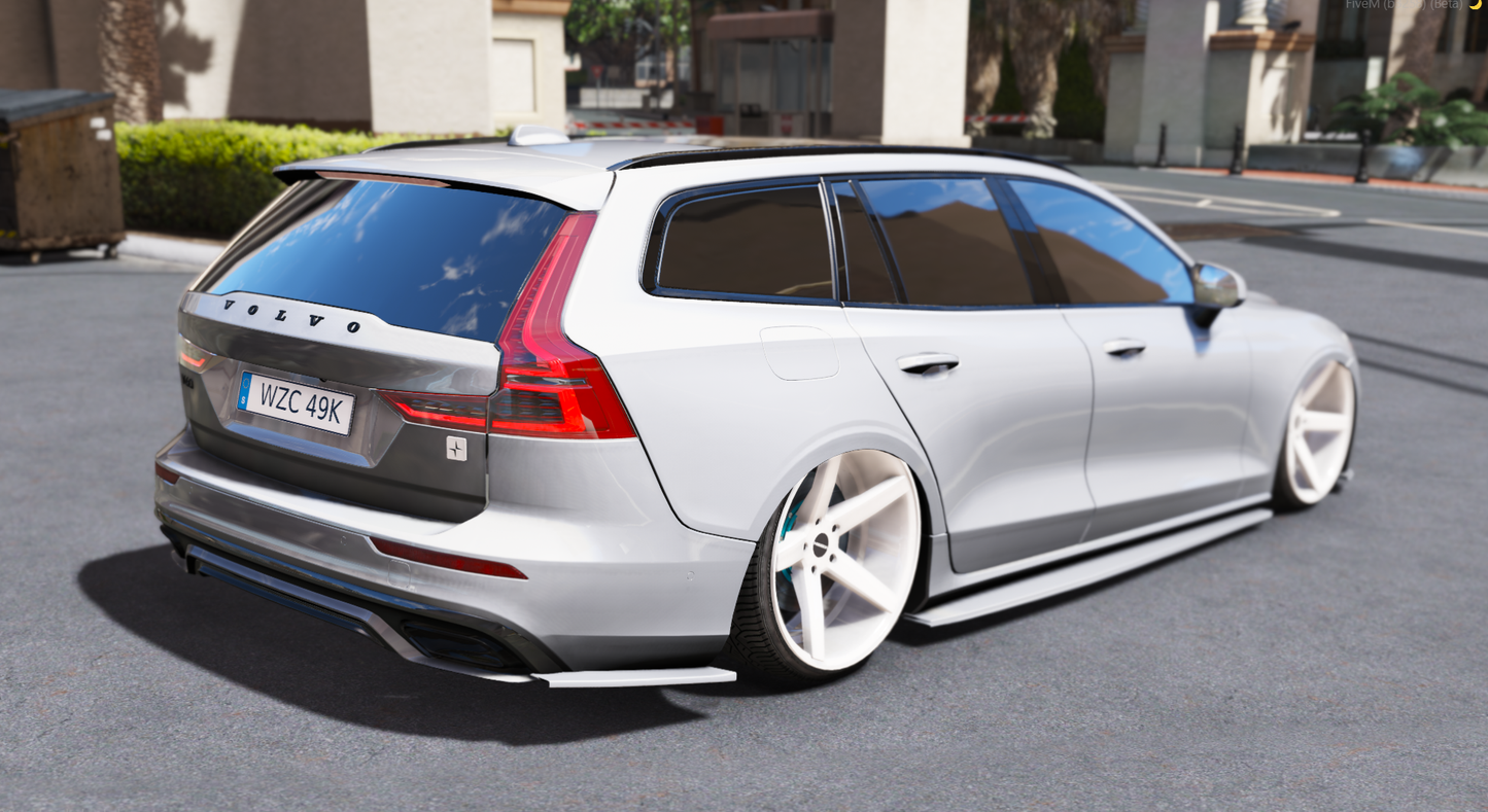 Volvo V60 Polestar airlift | Cent