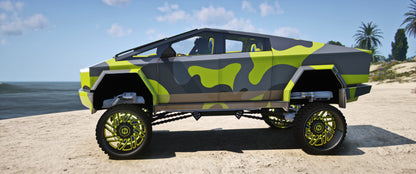 (Debadged) Tesla Cyber Track Sema