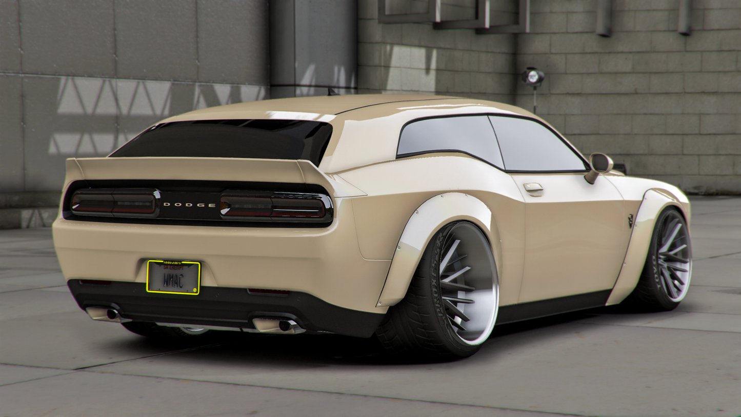 2017 Dodge Demon Liberty Walk Vert Bagged