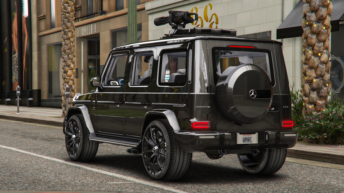 Custom Mercedes G-Wagon Turret (Private) – The Garage