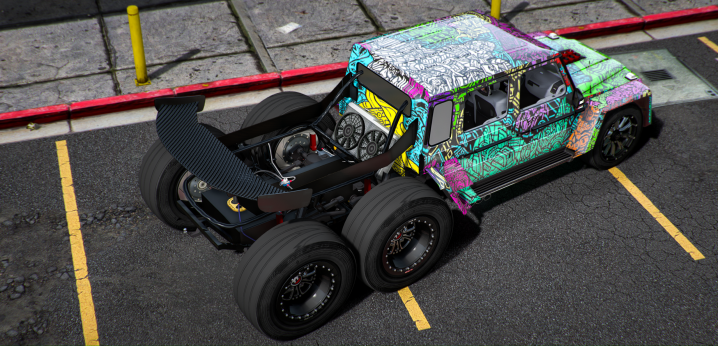 Mercedes G63 6x6 Demon (5 Liveries)