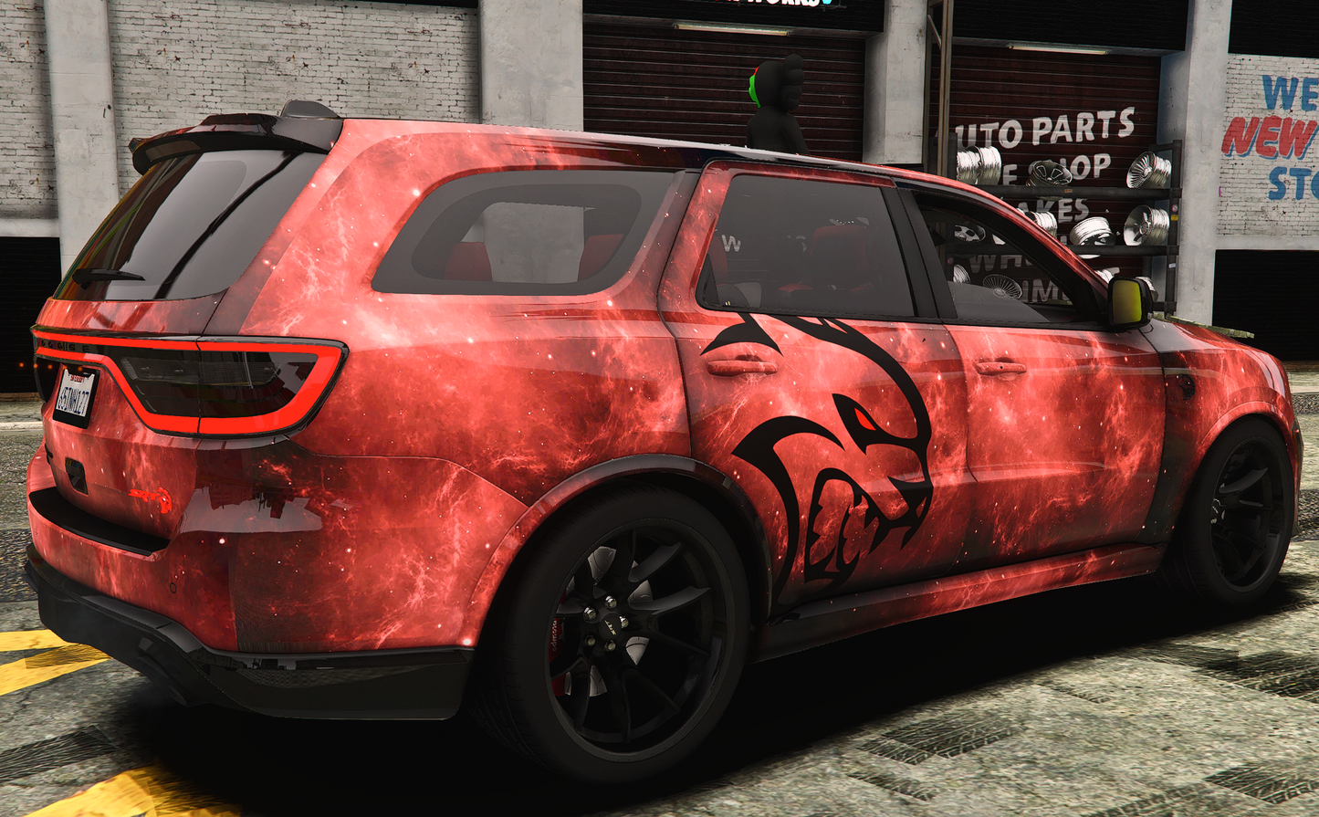 Custom Tuned Dodge Durango SRT Hellcat (With Props)