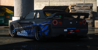 Nissan Skyline R34 GTR Hycade Custom