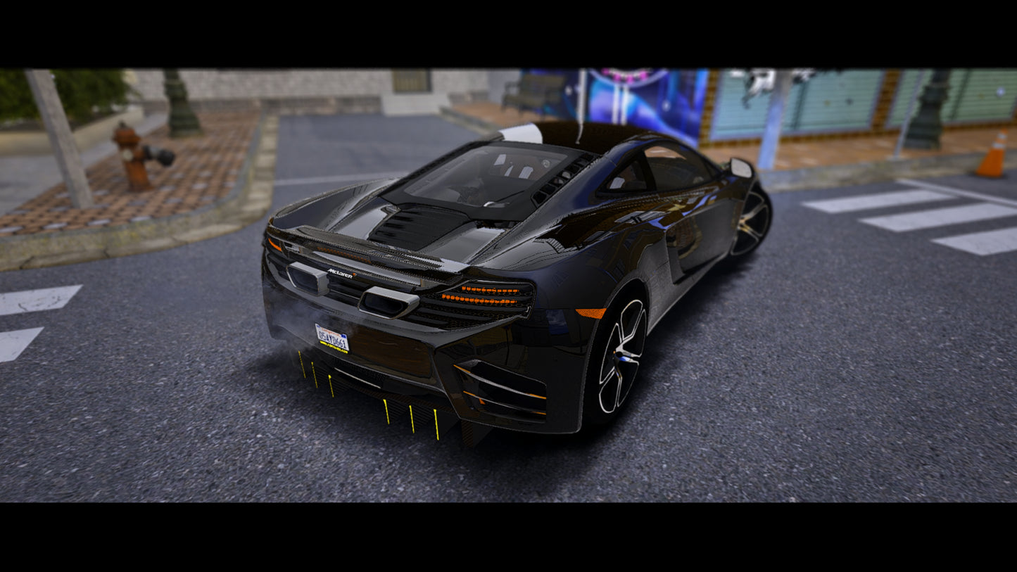 Custom Animated McLaren MP412C GT3 (Tuning)