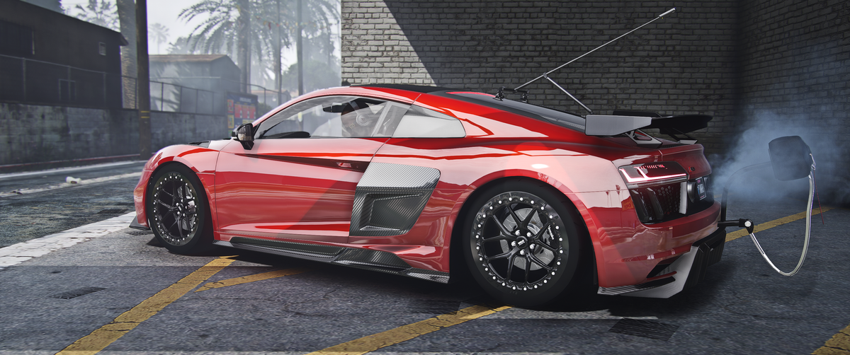 Twin Turbo 2023 Audi R8 Drag Spec – The Garage