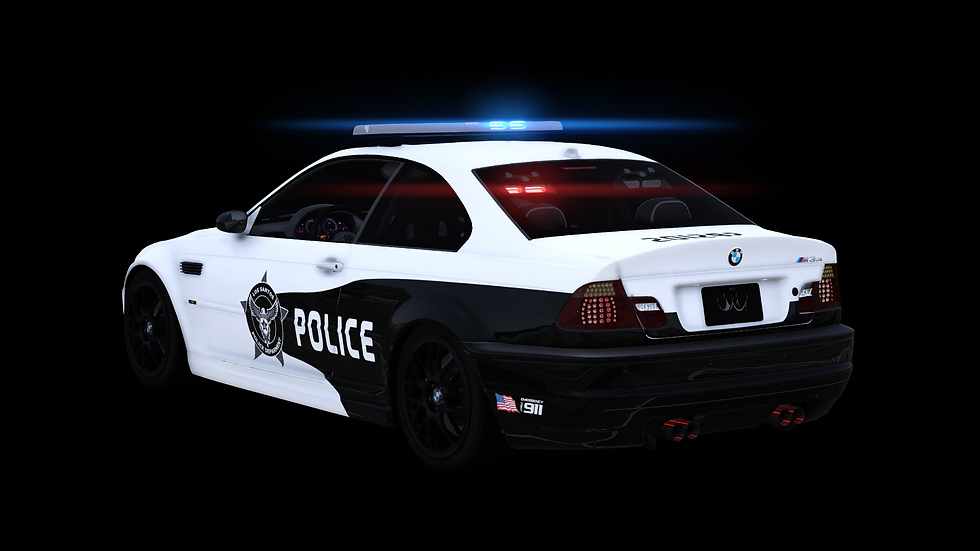 BMW M3 CS E36 Police