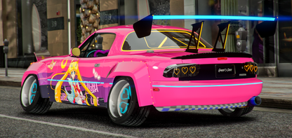 Mazda Miata Mx 5 Sailor Moon Livery & Animation lights