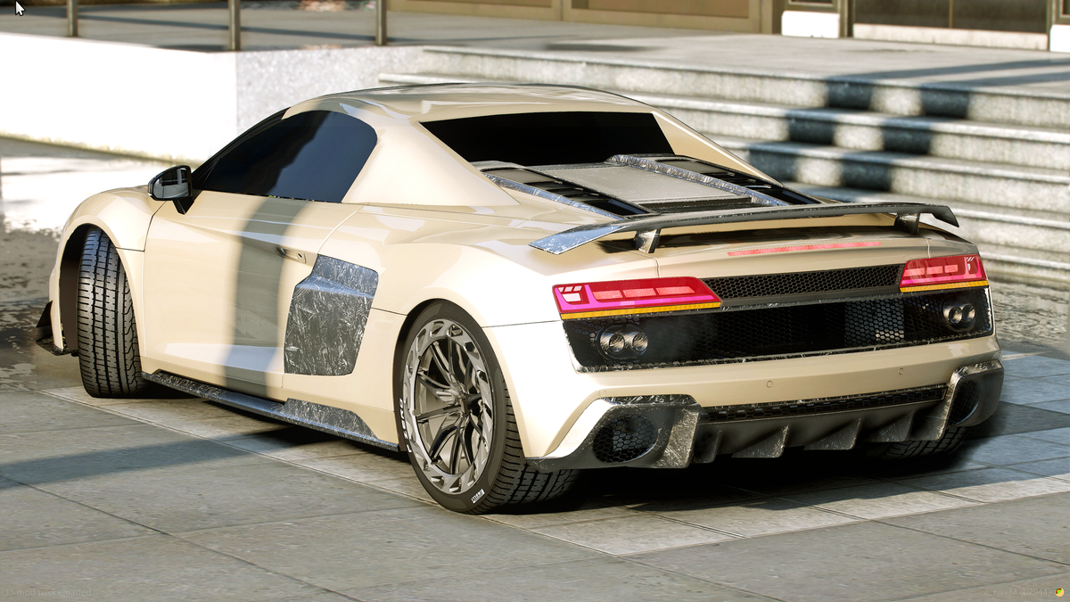 (Debadged) Audi R8 Mansory Stage 2 – The Garage