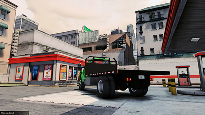 Ford F-750 Flatbed